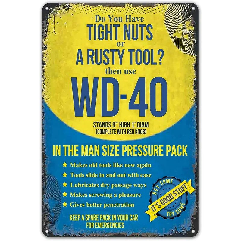 Restroom Vintage Metal Tin Signs Washing Room Wall Decor for Home Restaurant Bars Cafe Clubs Pubs Man Cave Retro Posters Plaque - Grand Goldman