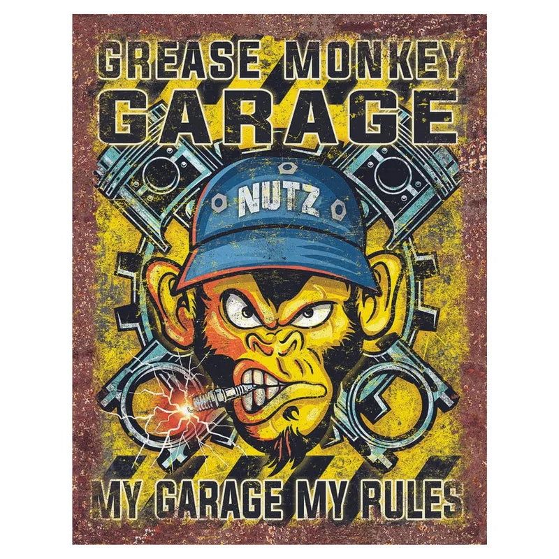 Restroom Vintage Metal Tin Signs Washing Room Wall Decor for Home Restaurant Bars Cafe Clubs Pubs Man Cave Retro Posters Plaque - Grand Goldman