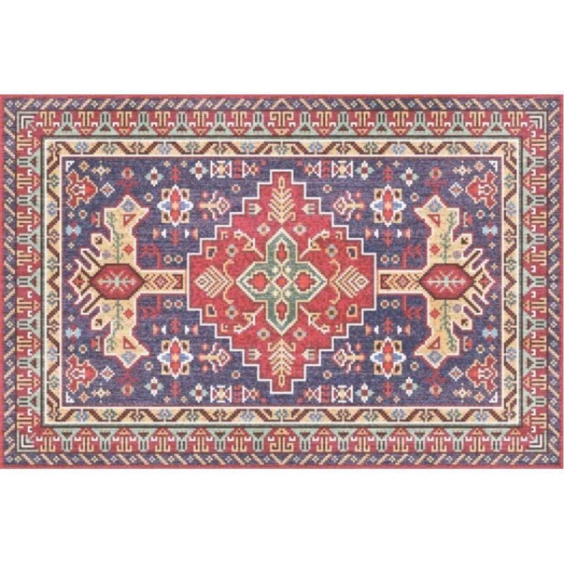 Retro Boho Geometric Ethnic Living Room Bedroom Entry Door Rug - Grand Goldman