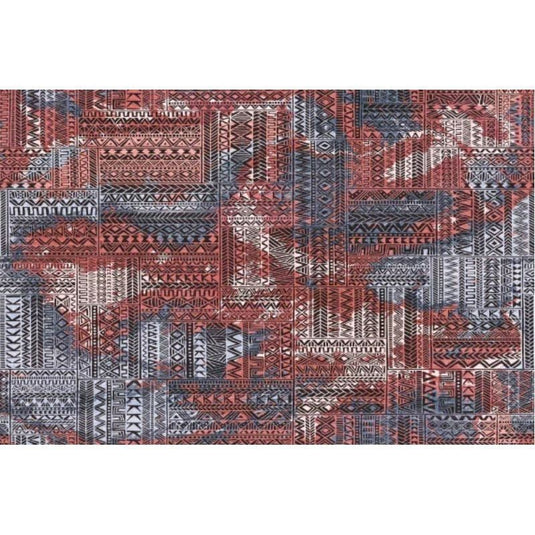 Retro Boho Geometric Ethnic Living Room Bedroom Entry Door Rug - Grand Goldman