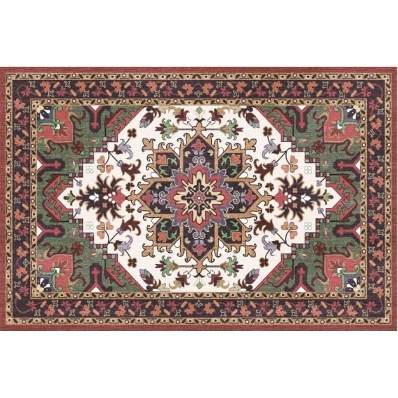 Retro Boho Geometric Ethnic Living Room Bedroom Entry Door Rug - Grand Goldman