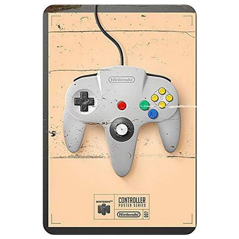 Retro Controller Collectors Video Game Metal Tin Signs Vintage Posters for Game Room Bar Man Cave Cafe Home Wall Decor Gift - Grand Goldman