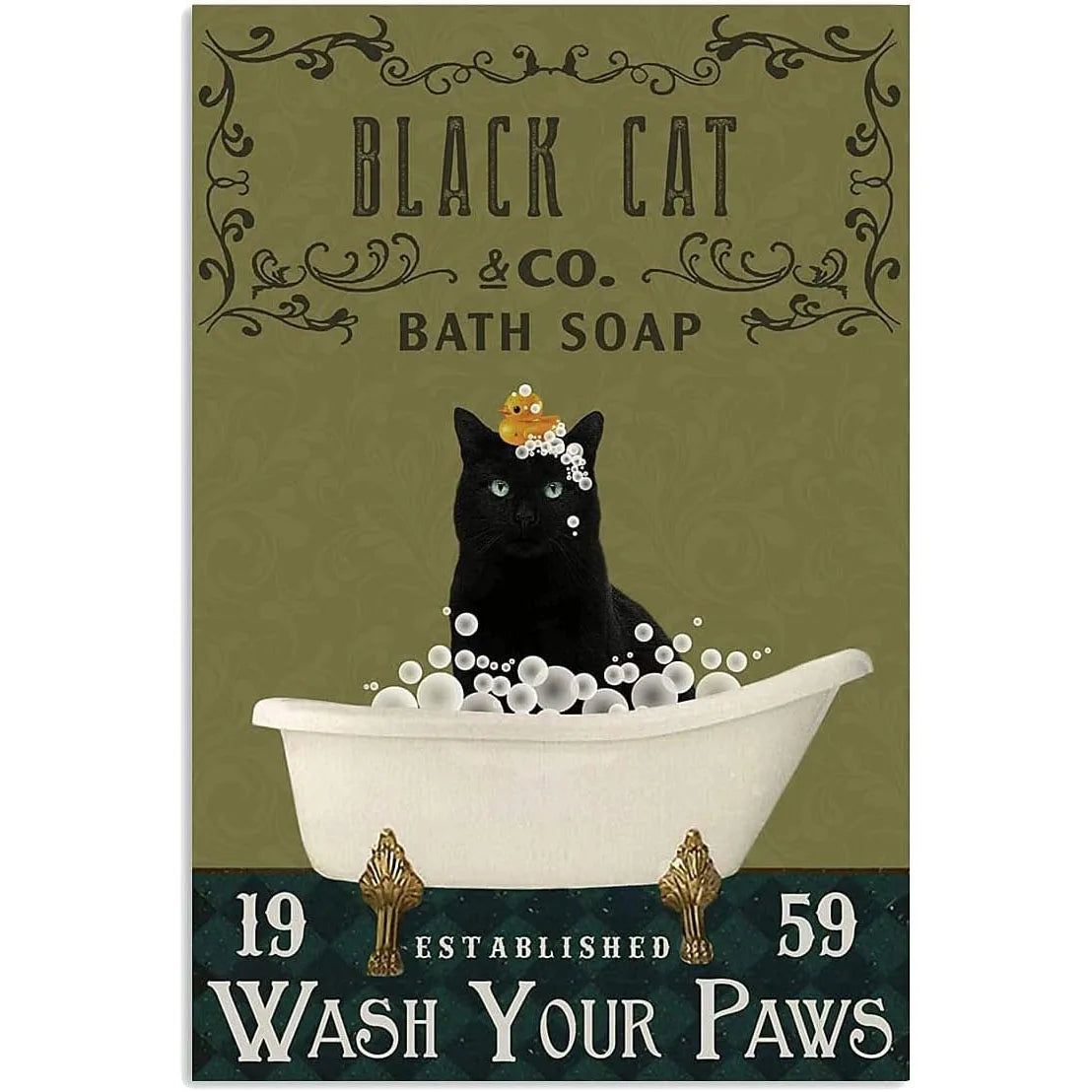 Retro Get Naked Bath Soap Metal Tin Signs Vintage Posters for Bathroom Washing Room Bars Man Cave Cafe Pub Clubs Home Wall Decor - Grand Goldman