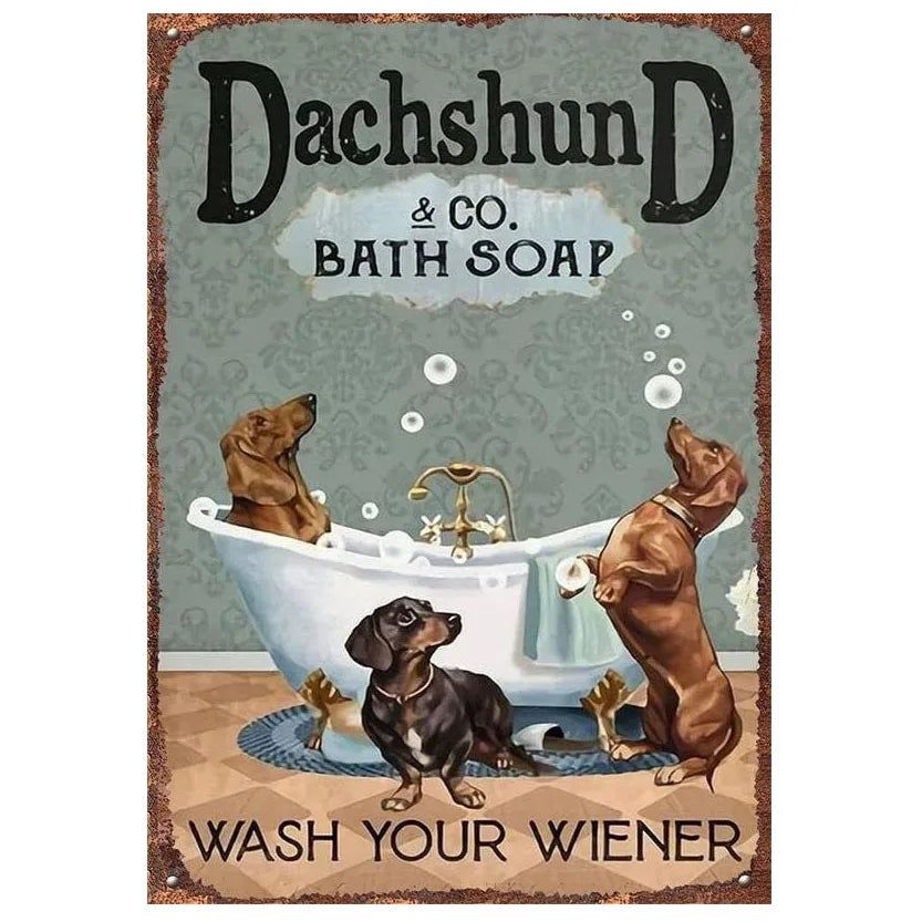 Retro Get Naked Bath Soap Metal Tin Signs Vintage Posters for Bathroom Washing Room Bars Man Cave Cafe Pub Clubs Home Wall Decor - Grand Goldman