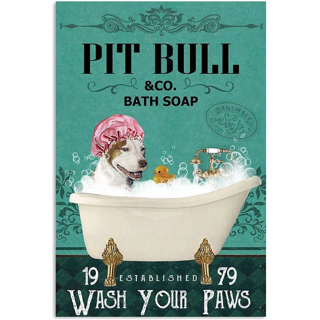 Retro Get Naked Bath Soap Metal Tin Signs Vintage Posters for Bathroom Washing Room Bars Man Cave Cafe Pub Clubs Home Wall Decor - Grand Goldman