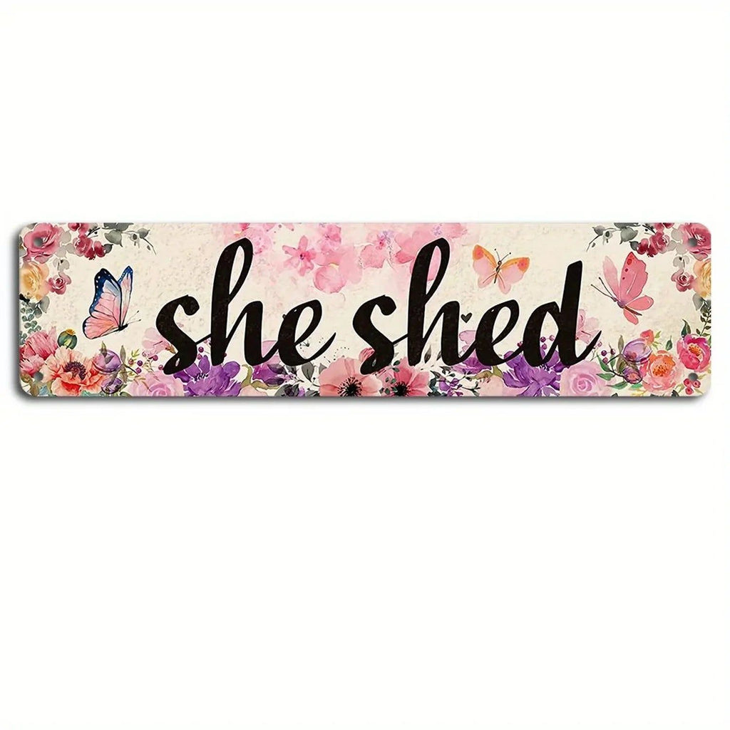 Retro Metal Tin Signs Instagram Style Dads Garage Street Signs Amusement Park Scenic Retro Road Signs Country Retro Decorative - Grand Goldman