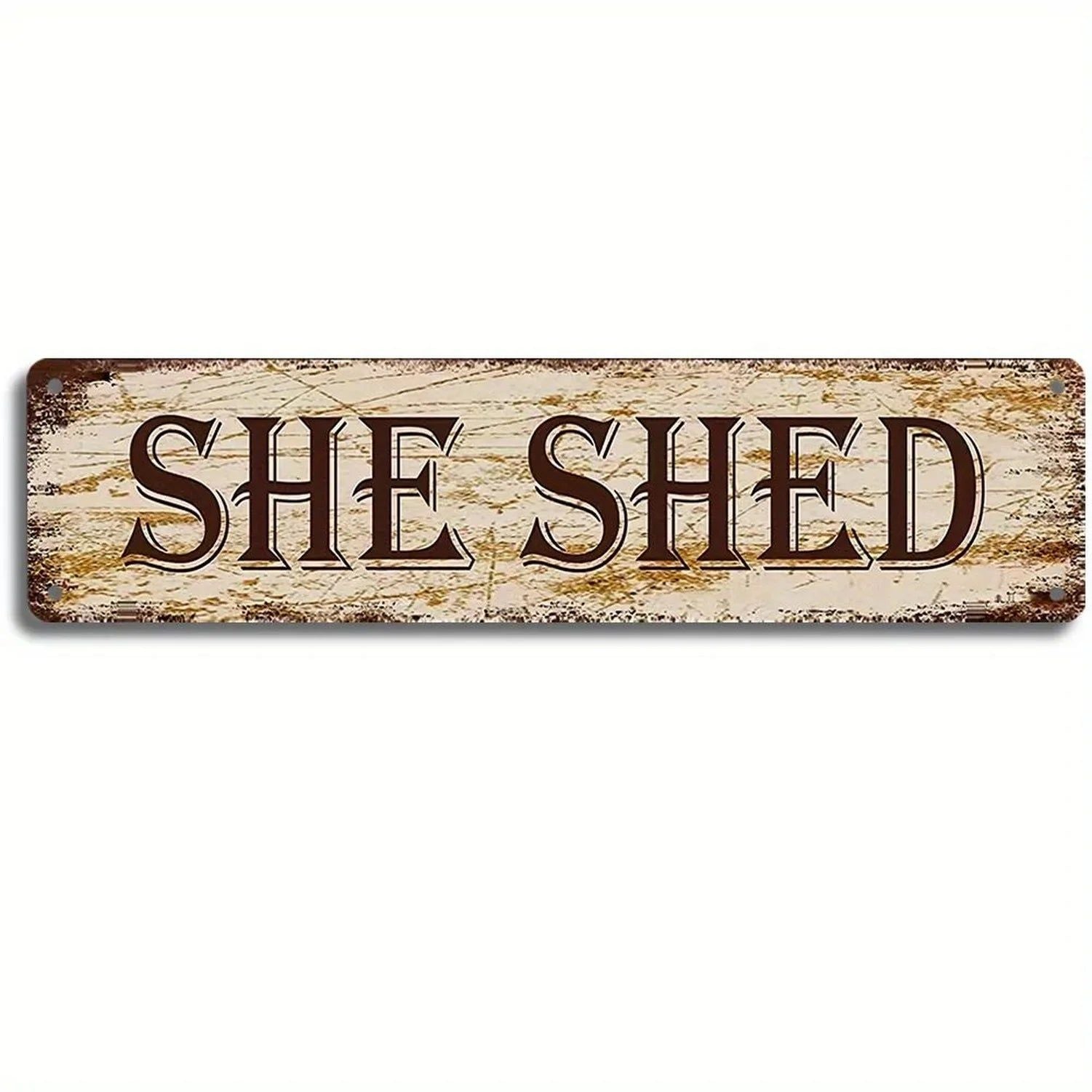 Retro Metal Tin Signs Instagram Style Dads Garage Street Signs Amusement Park Scenic Retro Road Signs Country Retro Decorative - Grand Goldman