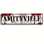 Retro Metal Tin Signs Instagram Style Dads Garage Street Signs Amusement Park Scenic Retro Road Signs Country Retro Decorative - Grand Goldman