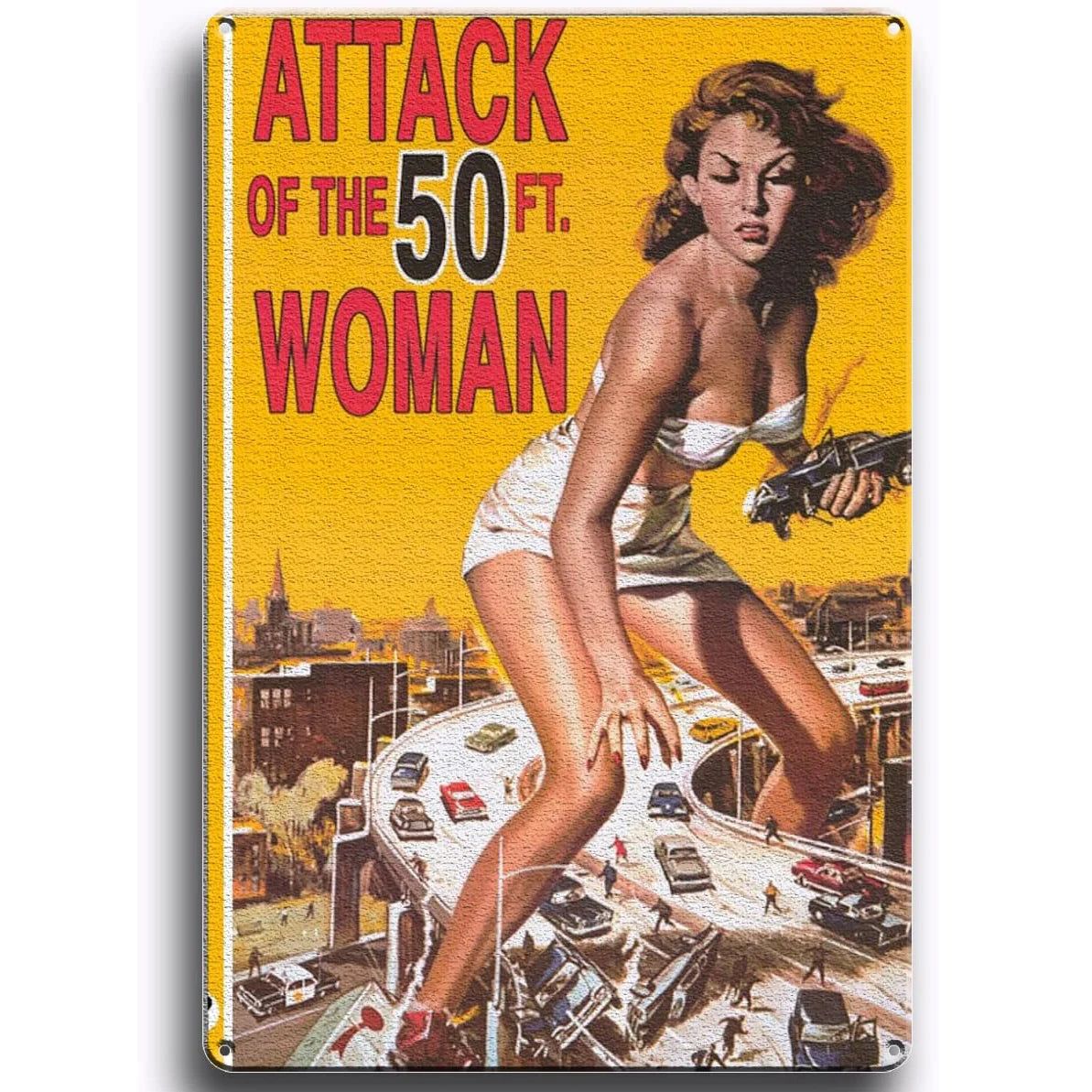 Retro Pinup Girls Spark Plugs Metal Tin Signs Vintage Posters for Garage Station Bar Man Cave Cafe Office Home Wall Decor Gift - Grand Goldman