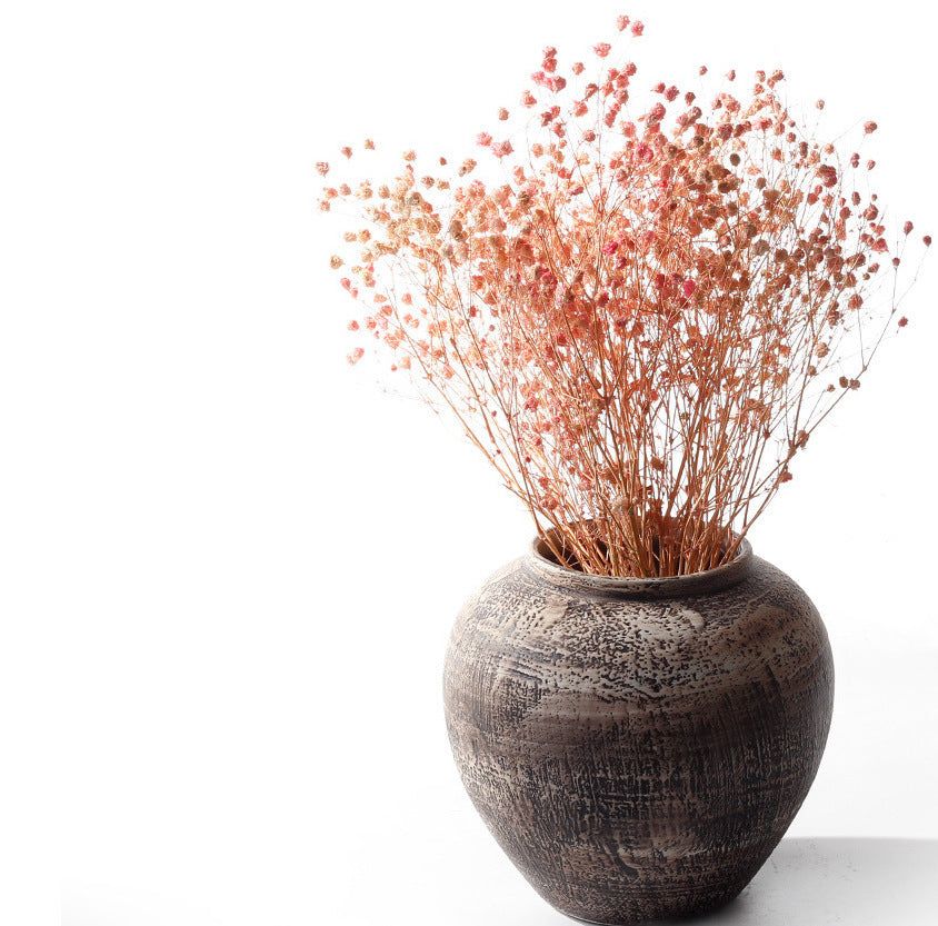 Retro Ceramic Floor-standing Large Vase - Grand Goldman