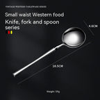 Retro Design Small Waist Knife, Fork And Spoon - Grand Goldman