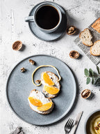 Retro Simple Household Ceramic Western Dinner Plate - Grand Goldman