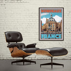 Retro Style Travel Poster Or Canvas Painting - Grand Goldman