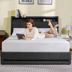 Rolanstar Queen Size Mattress, 10 Inch Gel Memory Foam Mattress in a Box, Fiberglass Free, Breathable Mattress for Cooler Sleep Supportive & Pressure Relief, CertiPUR-US Certified, White - Grand Goldman