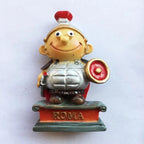 Roma Italy Landmark Fridge Magnet Tourist Souvenirs Colosseum Wishing Pool Magnetic Refrigerator Sticker Resin Crafts Collection - Grand Goldman
