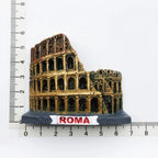 Roma Italy Landmark Fridge Magnet Tourist Souvenirs Colosseum Wishing Pool Magnetic Refrigerator Sticker Resin Crafts Collection - Grand Goldman