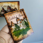 Romania Fridge Magnets Tourist Souvenir Refrigerator Sticker Wooden and Resin Fridge Magnetics Sticker for Home Decor Collection - Grand Goldman