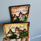 Romania Fridge Magnets Tourist Souvenir Refrigerator Sticker Wooden and Resin Fridge Magnetics Sticker for Home Decor Collection - Grand Goldman