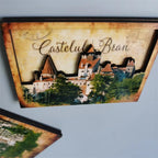 Romania Fridge Magnets Tourist Souvenir Refrigerator Sticker Wooden and Resin Fridge Magnetics Sticker for Home Decor Collection - Grand Goldman