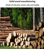 Rotating Bookshelf 360 Display 4 Tier Floor Standing Bookcase Storage Rack for Kids&Adults Solid Wood Bookshelf Organizer - Grand Goldman