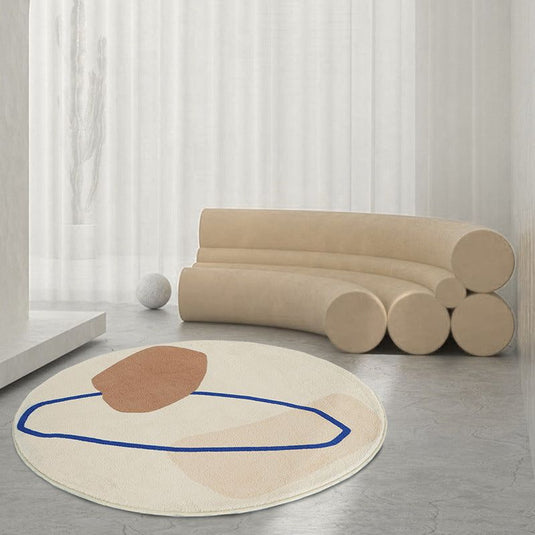 Round Carpet Bedroom Nordic Modern Minimalist Hanging Basket - Grand Goldman