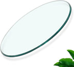 Round Glass Table Top,3/8" Inch Thick Tempered Pencil Edge Polish Glass Table Top 40" Inch Suitable for Dining Table, Coffee Table, Office Table, Side Table - Grand Goldman