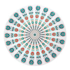 Round carpet scarf mandala tapestry - Grand Goldman