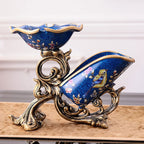 Royal Victorian Classical Wine Bottle Rack in Floral Composite - Grand Goldman