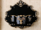 Royal Victorian Classical Wine Bottle Rack in Floral Composite - Grand Goldman