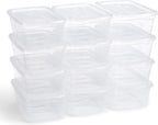 Rubbermaid Cleverstore 95 Qt Clear Storage Bins with Latching Lids, 4-Pack, Stackable, BPA-Free, Made in USA - Grand Goldman