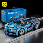 ToylinX 1:14 Supercar Building Block Toy Optional Power Group 14+ Technology Design Christmas Gift for Adults and Kids With Box
