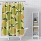 پرده دوش خانگی برای حمام پارچه ضدآب سبک حیوانات طبیعی پرده‌های حمام پرده دوش مدرن ۱۸۰x۲۰۰ ۲۴۰x۲۰۰