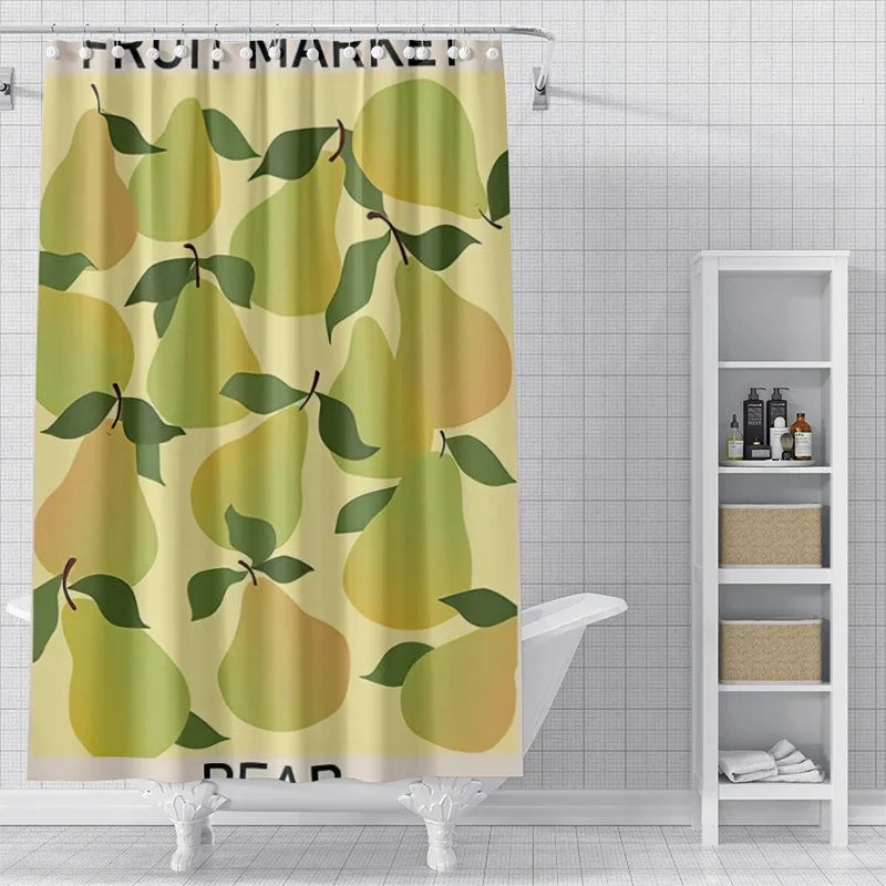 پرده دوش خانگی برای حمام پارچه ضدآب سبک حیوانات طبیعی پرده‌های حمام پرده دوش مدرن ۱۸۰x۲۰۰ ۲۴۰x۲۰۰