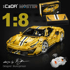 Cada 3187PCS City technical Drift Racing Car Building Blocks Remote Control Super Sports Vehicle Bricks Children Boys Gifts Toys