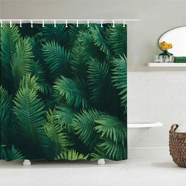 Bathroom Floral Shower Curtain, Retro Flower Farmhouse Flower Plant Butterfly Animal Bohemia, bathtub shower curtain with hooks