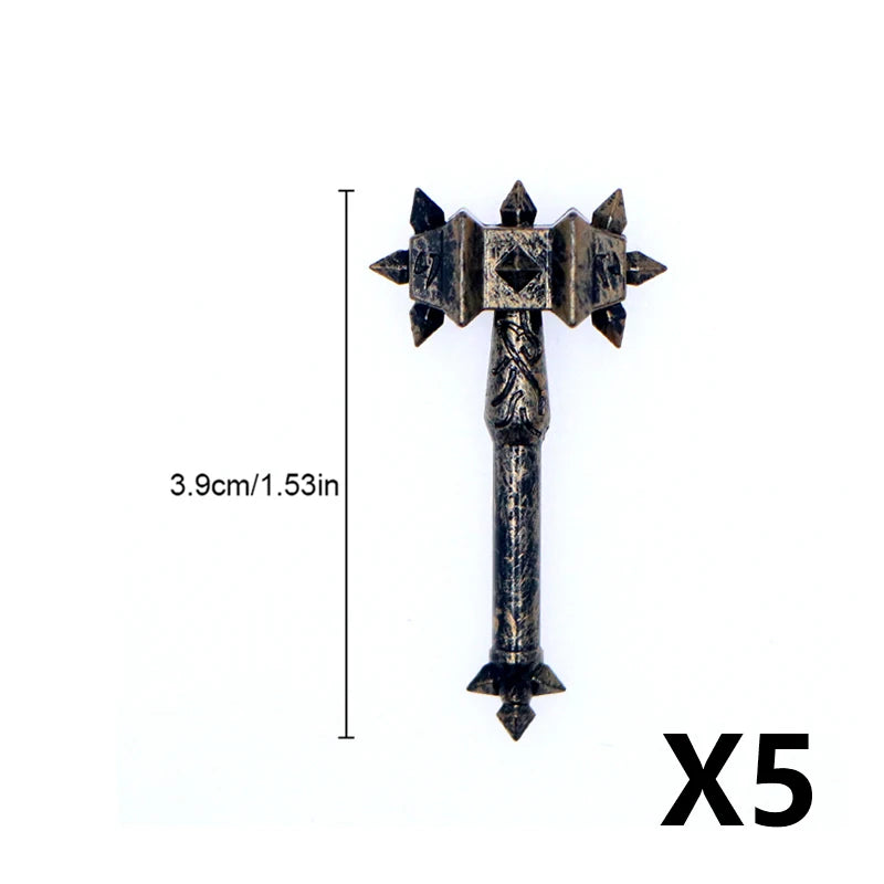 MOC Medieval Military Weapons Building Blocks Parts Castle Knights Soldier Sword Bow Crossbow Helmet Spear Model Bricks Boy Toys