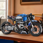 IN STOCK MOC Technical 1:5 Motorcycle Nine Building Blocks Assembling Locomotive Bricks Model Toys for Boys Birthday Gift Set