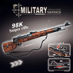 2025 neue 1206PCS 98K Stil Gebäude Block Gewehr Modell Kit DIY Montage Spielzeug Militär Sammeln Kreative Bau Jungen spielzeug