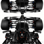 1642Pcs Technical W14 E 1:8 Scale Formula Racing Car Building Blocks MOC F1 Vehicle Assembly Toy Boys Birthday Christmas Gift