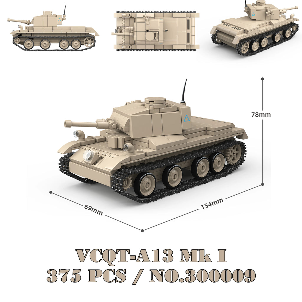 Military Tanks Stuart SdKfz251 PanzerVI Sherman US Army Quan Guan WW2 Soldier Figure Model Building Block Brick kid Children Toy