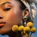 Pendientes de perla de imitación semiredondos de acero inoxidable ligero y acogedor minimalista PVD 18K para mujer a la moda, joyería impermeable bijou