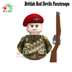 Kids Toys WW2 Soldiers Building Blocks Military Army Mini Action Figures Toys For Kids Christmas Gifts For Boys Birthday Gifts