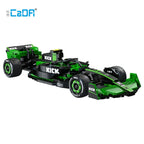 Cada KICK  Sauber Team C44 Formula-1 F1 Technical Racing Car Number 24 Sports Car Building Blocks Car Bricks Toys Holiday Gifts