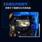 IN STOCK MOC Technical GSX-S1000 Motorcycle Building Blocks Bricks Assembling Model Toys for Children Birthday Gift Set