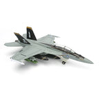 1:72 Creative Military Series Building Blocks US F-18 Super Hornet Attack Aircraft Model Fighter Jet Toys For Boys Xmas Gifts