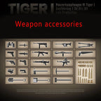 Military WW2 Tiger I Heavy Tank Building Blocks KV-2 Panther Tanks Army Weapons Soldiers Bricks Kids Toys Children Birthday Gift