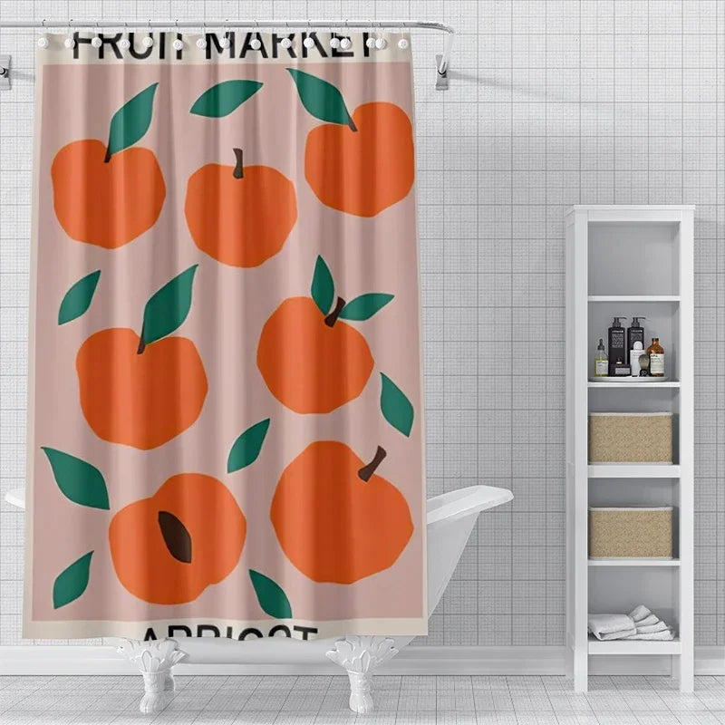 پرده دوش خانگی برای حمام پارچه ضدآب سبک حیوانات طبیعی پرده‌های حمام پرده دوش مدرن ۱۸۰x۲۰۰ ۲۴۰x۲۰۰