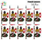 Kids Toys 22/10 Pcs Napoleonic Wars Military General Soldier Building Blocks Imperial Navy Figures Toys For Kids Birthday Gifts