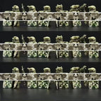 2025 Military Building Blocks Figures Set - Special Forces Camo Commando, Army Soldiers Role Play Toys Gift for Boys 8+ Year old