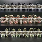 2025 Military Building Blocks Figures Set - Special Forces Camo Commando, Army Soldiers Role Play Toys Gift for Boys 8+ Year old
